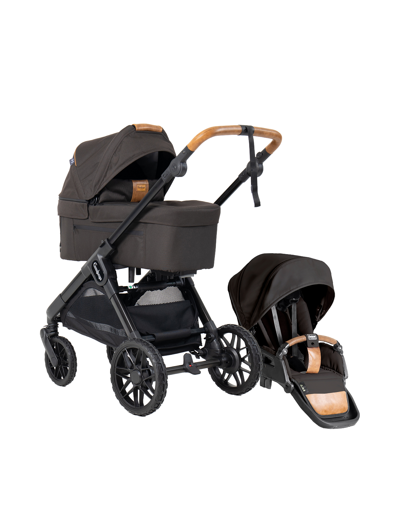 Emmaljunga Sento Max Flat+ - Outdoor Brown